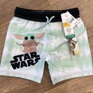 Star Wars swim trunks